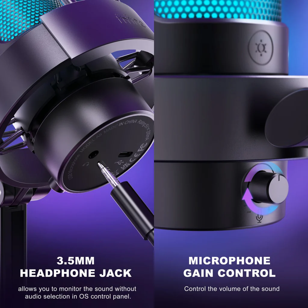 FIFINE AMPIGAME A8 RGB MIC SERIES - MultiColor FIFINE AMPIGAME A8 RGB MIC SERIES - MultiColor